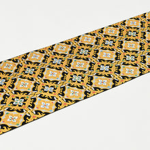 Load image into Gallery viewer, Fukuro-obi with Carved Diamond and Floral Motifs