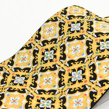 Load image into Gallery viewer, Fukuro-obi with Carved Diamond and Floral Motifs