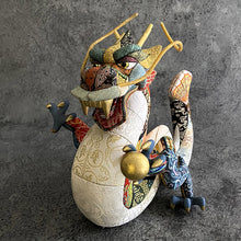 画像をギャラリービューアに読み込む, アートオブジェ anima「慶龍」by 龍村美術織物×幸一光