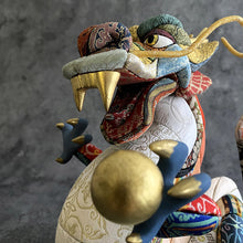 画像をギャラリービューアに読み込む, アートオブジェ anima「慶龍」by 龍村美術織物×幸一光