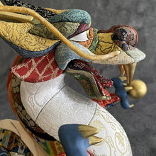 画像をギャラリービューアに読み込む, アートオブジェ anima「慶龍」by 龍村美術織物×幸一光