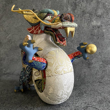 画像をギャラリービューアに読み込む, アートオブジェ anima「慶龍」by 龍村美術織物×幸一光