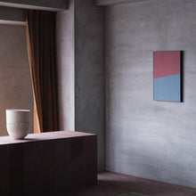 Load image into Gallery viewer, Art panel (Renjyuzuichoumon / blue and red)