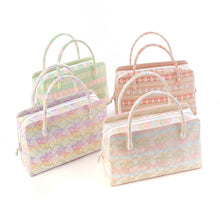 Load image into Gallery viewer, Tea Ceremony Bag "miffy HANA-KARUTA(champagne gold)"