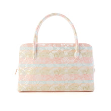 Load image into Gallery viewer, Tea Ceremony Bag "miffy HANA-KARUTA(champagne gold)"