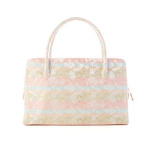 Load image into Gallery viewer, Tea Ceremony Bag "miffy HANA-KARUTA(champagne gold)"