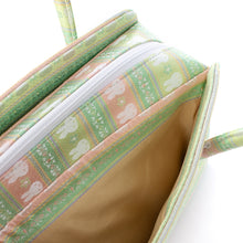 画像をギャラリービューアに読み込む, 茶席バッグ(大) ミッフィー段文(グリーン)