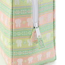 画像をギャラリービューアに読み込む, 茶席バッグ(大) ミッフィー段文(グリーン)