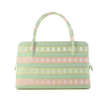画像をギャラリービューアに読み込む, 茶席バッグ(大) ミッフィー段文(グリーン)