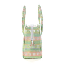 画像をギャラリービューアに読み込む, 茶席バッグ(大) ミッフィー段文(グリーン)