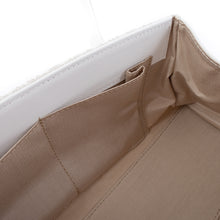 画像をギャラリービューアに読み込む, ハンドバッグ はんなり 葡萄唐草文錦 白小銀【WEB限定】