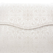 画像をギャラリービューアに読み込む, ハンドバッグ はんなり 葡萄唐草文錦 白小銀【WEB限定】