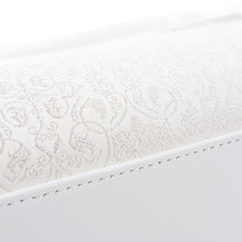 画像をギャラリービューアに読み込む, ハンドバッグ はんなり 葡萄唐草文錦 白小銀【WEB限定】