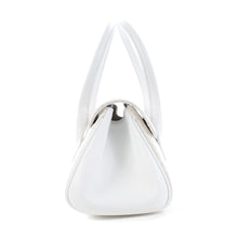 画像をギャラリービューアに読み込む, ハンドバッグ はんなり 葡萄唐草文錦 白小銀【WEB限定】