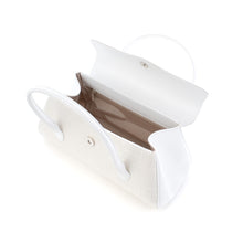 画像をギャラリービューアに読み込む, ハンドバッグ はんなり 葡萄唐草文錦 白小銀【WEB限定】