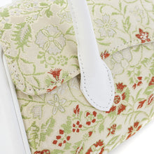 画像をギャラリービューアに読み込む, ハンドバッグ はんなり 早雲寺文台裂 銀【WEB限定】