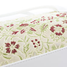 画像をギャラリービューアに読み込む, ハンドバッグ はんなり 早雲寺文台裂 銀【WEB限定】