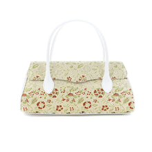 画像をギャラリービューアに読み込む, ハンドバッグ はんなり 早雲寺文台裂 銀【WEB限定】