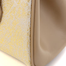 画像をギャラリービューアに読み込む, ハンドバッグ はんなり 菊もみ 白金【WEB限定】