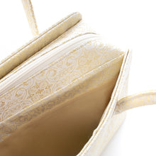 画像をギャラリービューアに読み込む, フォーマルバッグ 葡萄唐草文錦(白小金)