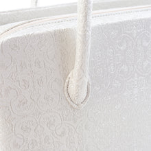 画像をギャラリービューアに読み込む, フォーマルバッグ 葡萄唐草文錦(白小銀)