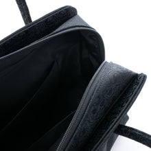 画像をギャラリービューアに読み込む, ブラックフォーマル草履バッグセット 葡萄唐草文錦(黒)