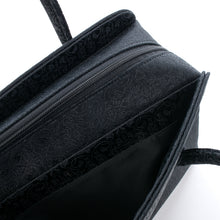 画像をギャラリービューアに読み込む, ブラックフォーマル草履バッグセット 葡萄唐草文錦(黒)