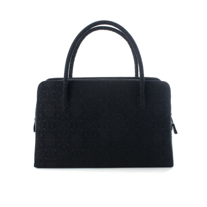 フォーマルバッグ 葡萄唐草文錦（黒） – 龍村美術織物公式オンライン