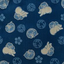 画像をギャラリービューアに読み込む, ブックカバー 吉祥狗子文