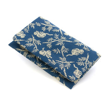 画像をギャラリービューアに読み込む, 裂裏名刺入 竹林猫繋文錦