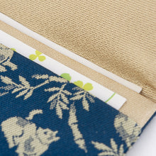 画像をギャラリービューアに読み込む, 裂裏名刺入 竹林猫繋文錦