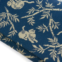 画像をギャラリービューアに読み込む, 裂裏名刺入 竹林猫繋文錦