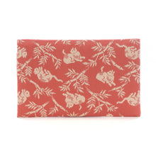 画像をギャラリービューアに読み込む, 裂裏名刺入 竹林猫繋文錦