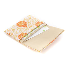 画像をギャラリービューアに読み込む, 裂裏名刺入 五葉華文