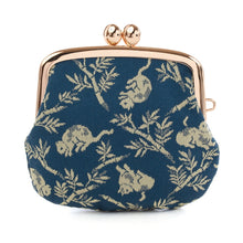 画像をギャラリービューアに読み込む, コイン入れ 竹林猫繋文錦