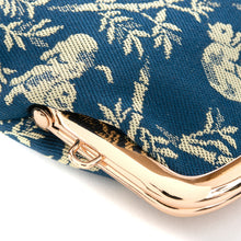 画像をギャラリービューアに読み込む, コイン入れ 竹林猫繋文錦