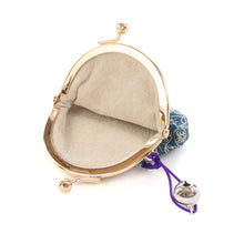 画像をギャラリービューアに読み込む, 鈴付コイン入 葡萄唐草文錦