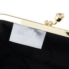 Load image into Gallery viewer, Cosmetics Container "miffy HANA-KARUTA(champagne gold)"