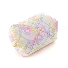 Load image into Gallery viewer, Cosmetics Container "miffy HANA-KARUTA(lavender)"