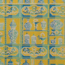 Load image into Gallery viewer, Dashi-fukusa Cloth (Tea-things) (KUSURI-DANA-NO HEBI)(The Snake on the Medicine Cabinet)(blue)