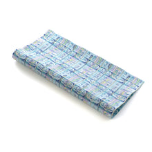 Load image into Gallery viewer, Dashi-fukusa Cloth (Tea-things) (KUSURI-DANA-NO HEBI)(The Snake on the Medicine Cabinet)(blue)