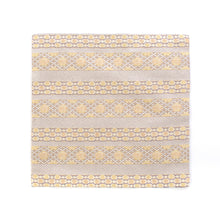 Load image into Gallery viewer, Dashi-fukusa Cloth (Tea-things)(UROKO-TOMOE-SAKURA DAN-MON)