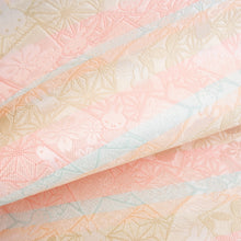 Load image into Gallery viewer, Dashi-bukusa Cloth "miffy HANA-KARUTA(champagne gold)"