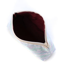 画像をギャラリービューアに読み込む, 半月ポーチ スヌーピーと宝さがし(ブルー)