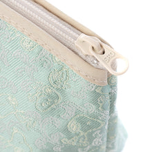 画像をギャラリービューアに読み込む, 半月ポーチ からくさスヌーピー(グリーン)