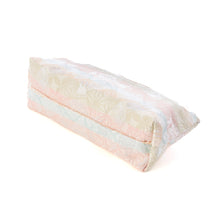 画像をギャラリービューアに読み込む, 半月ポーチ ミッフィー花かるた(シャンパンゴールド)