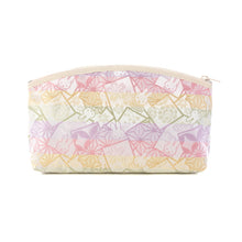 Load image into Gallery viewer, Half Moon Pouch "miffy HANA-KARUTA(lavender)"