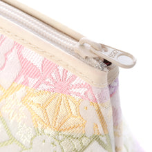 Load image into Gallery viewer, Half Moon Pouch "miffy HANA-KARUTA(lavender)"