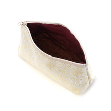 Load image into Gallery viewer, Half Moon Pouch (Budo Karakusa-mon Nishiki)