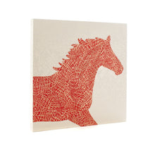 画像をギャラリービューアに読み込む, アートパネル 暁の馬